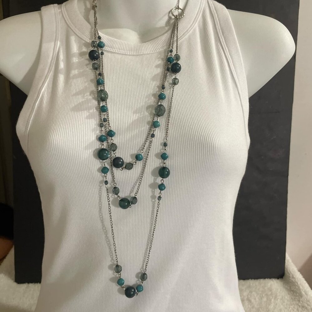 Beaded Long Necklace